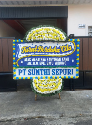 Papan Bunga Duka di Muara Ancalong