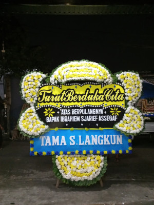 Papan Bunga Duka di Muara Ancalong